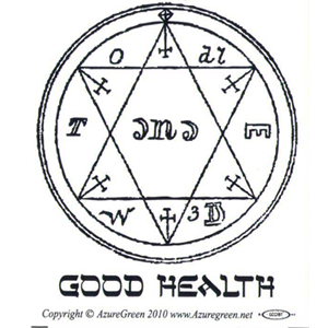 Good Health bumper sticker