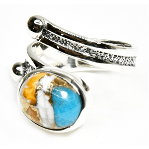 Turquoise Spiny Oyster Ring