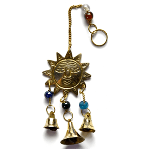 Sun wind chime 10"