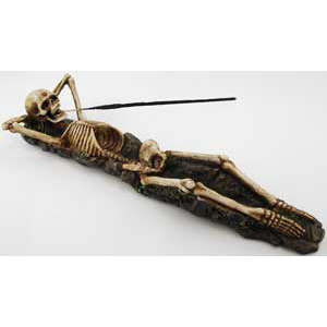 Skeleton incense holder - Wiccan Place