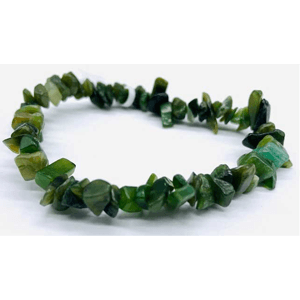 Nephrite Jade chip bracelet