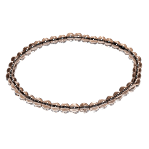Smoky Quartz Bracelet 4mm