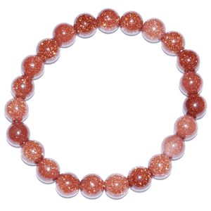 Goldstone bracelet 8mm