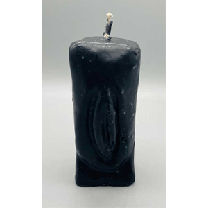 Black Female Gender candle 6 1/2"
