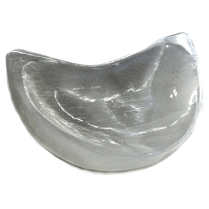 Selenite Half Moon bowl 4"