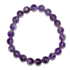 Amethyst bracelet 8mm