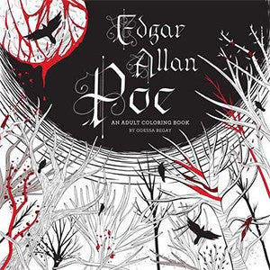 Edgar Allen Poe coloring book - Wiccan Place