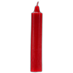 Red pillar candle 9" - Wiccan Place