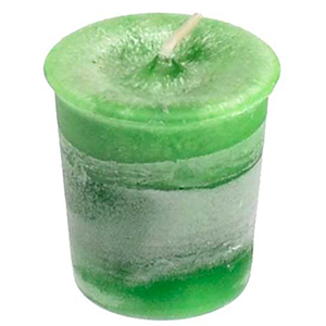 Heart Chakra votive candle - Wiccan Place