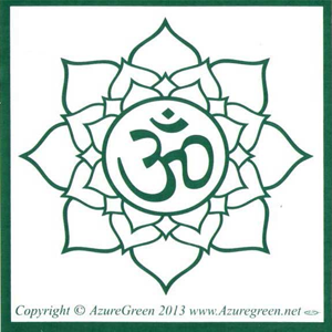Om bumper sticker - Wiccan Place