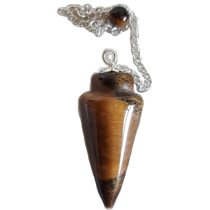 Tiger Eye pendulum - Wiccan Place