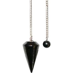 Plain Shungite pendulum - Wiccan Place