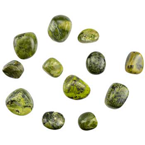Serpenitine tumbled stones 1 lb - Wiccan Place