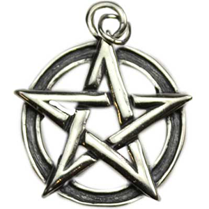 Pentagram pendant sterling silver - Wiccan Place