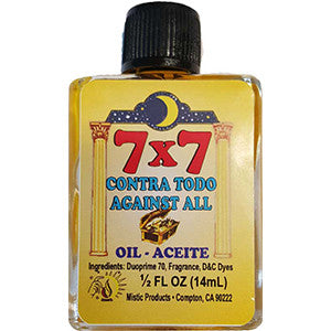 7x7 Against All oil 4 dram - Wiccan Place