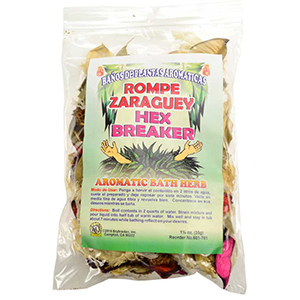 Hex Breaker (Rompe Zaraguey) aromatic bath herb 1 1/4oz - Wiccan Place