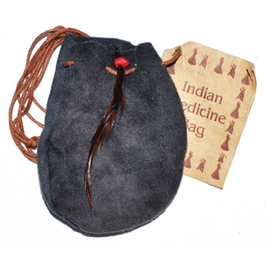 Medicine Dream bag Grey 3" - Wiccan Place