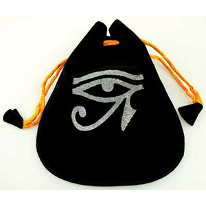 Eye of Horus Velveteen Bag - Wiccan Place