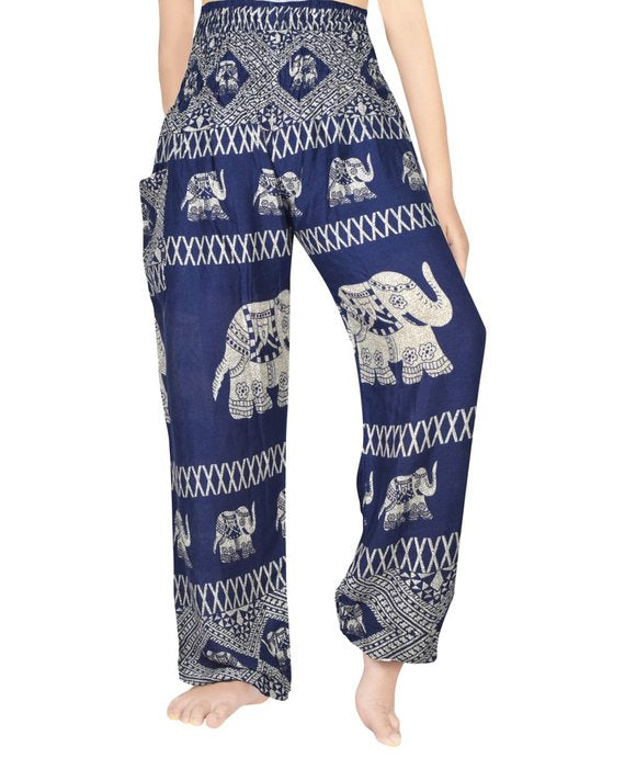 Blue Elephant Boho & Hippie Pants - Pants