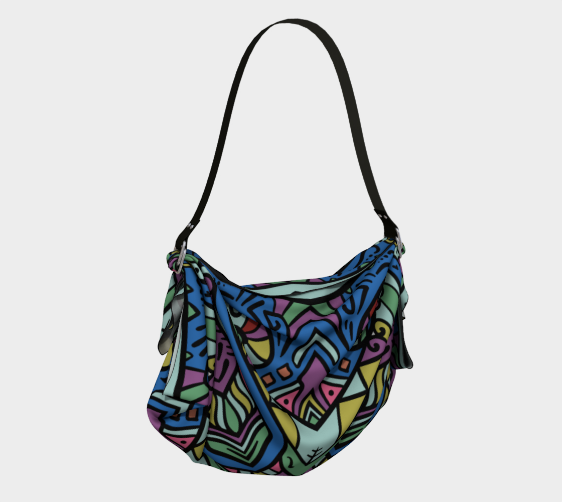Origami Tote Tribal Mandala - Wiccan Place